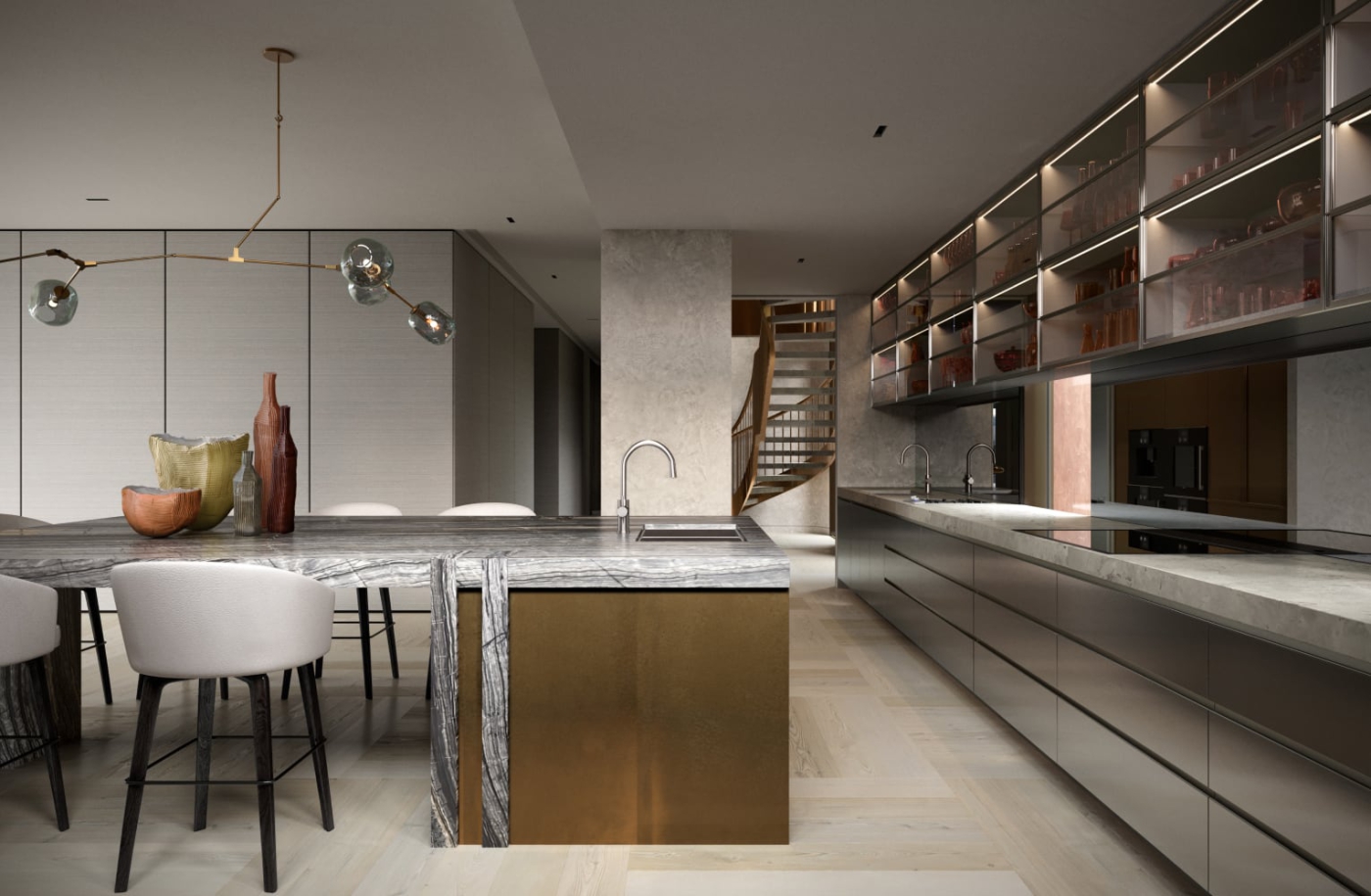 The Penthouse, Kitchen