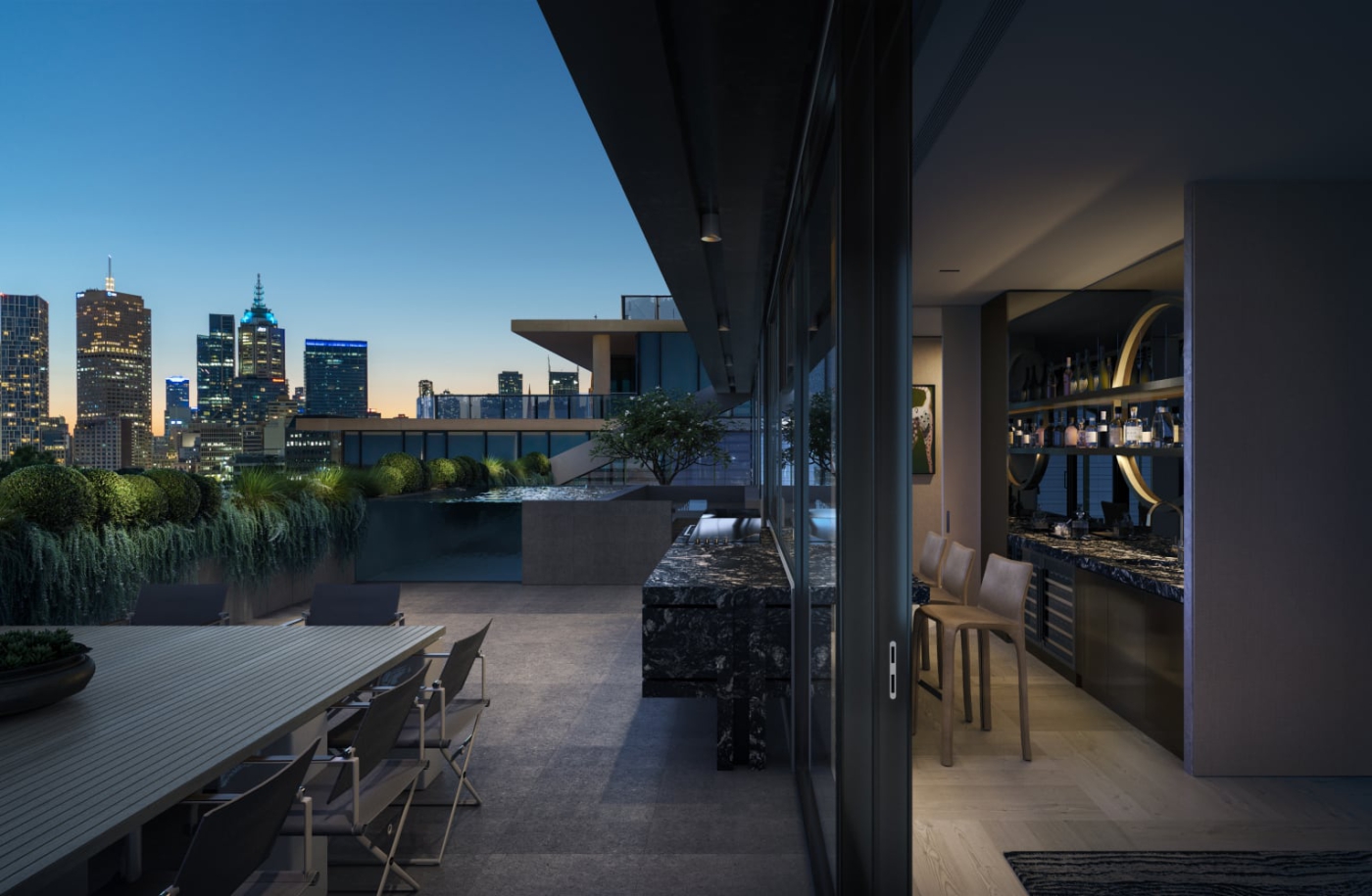 The Penthouse, Upper Terrace with Pool